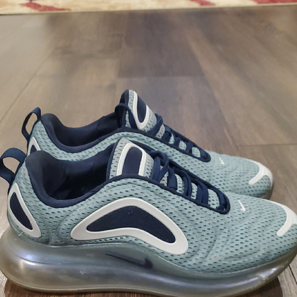 Womens Nike Air Max Blue Teal Sneakers Sz 8